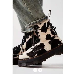 Dr. Martens | Shoes | Dr Martens Jadon Hairon Cow Print